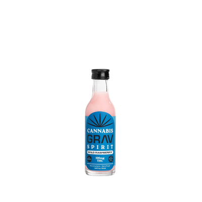 GRAV® Cannabis Spirit Flavor Shots - 100mg (Wild Raspberry)