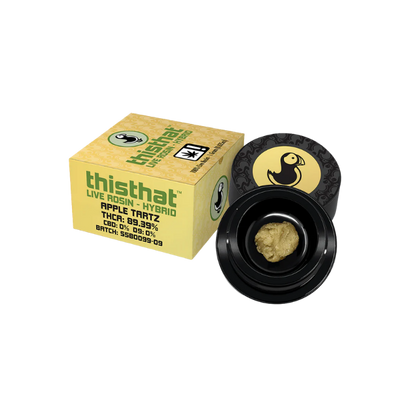 ThisThat - Live Rosin Dabs - 1g - Apple Tartz (Hybrid)