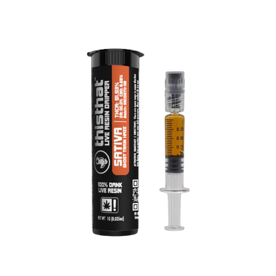 ThisThat - 1g THC Live Resin Dripper - Ghost Train Haze (Sativa)