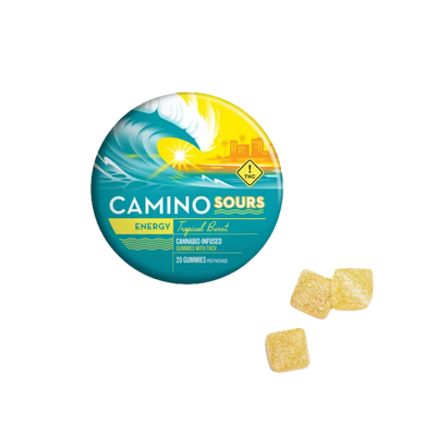 Camino - 100mg Gummies - Energy | Sour Tropical Burst (Sativa)