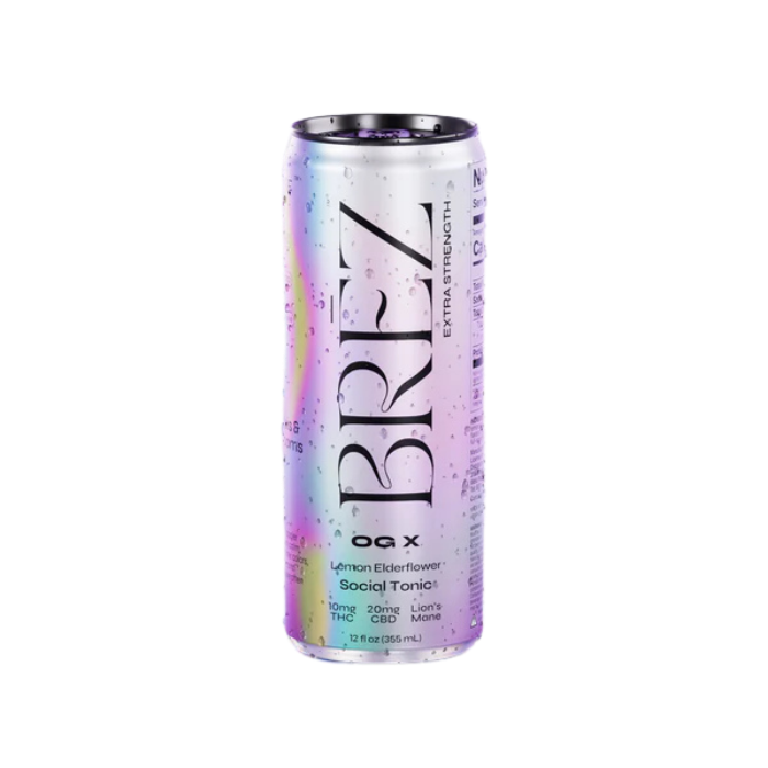 Brez OG X | Sparkling Tonic - Lemon Elderflower – Toke Truck