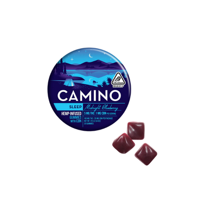 Camino - 100mg Gummies - Sleep | Midnight Blueberry (Indica)