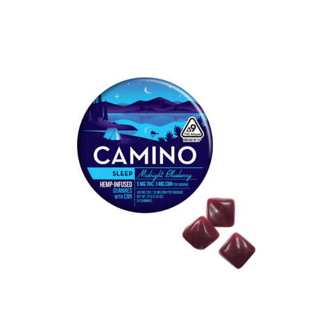 Camino - 100mg Gummies - Sleep | Midnight Blueberry (Indica)