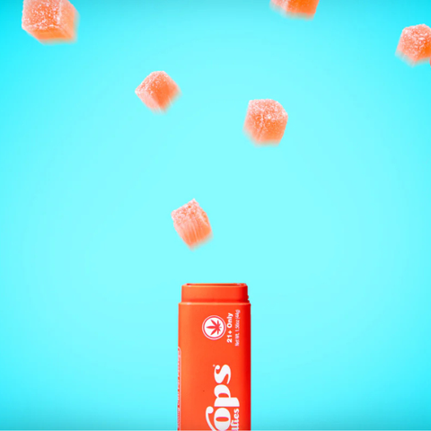 Drops - 100mg Gummies - Pure Energy | Strawberry (Sativa)