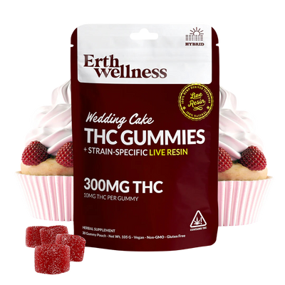 Erth Wellness - 300mg Gummies - Wedding Cake (Hybrid)