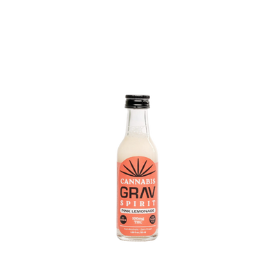 GRAV® Cannabis Spirit Flavor Shots - 100mg (Pink Lemonade)