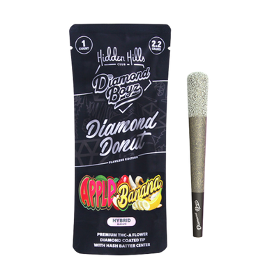 Hidden Hills - 2.2g Powdered Donut Pre Roll - Apples & Bananas (Hybrid)