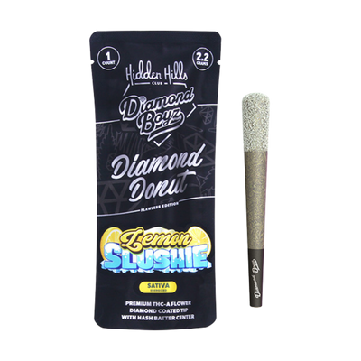Hidden Hills - 2.2g Powdered Donut Pre Roll - Lemon Slushie (Sativa)