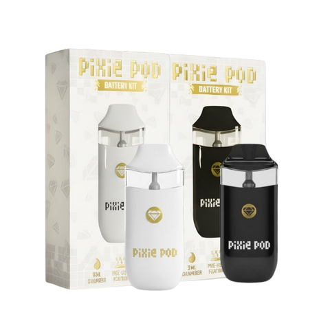 how to use a pixie pod vape Slurricane Pixie Dust Pod THCA Live Diamond Blend Disposable 4G main image 1