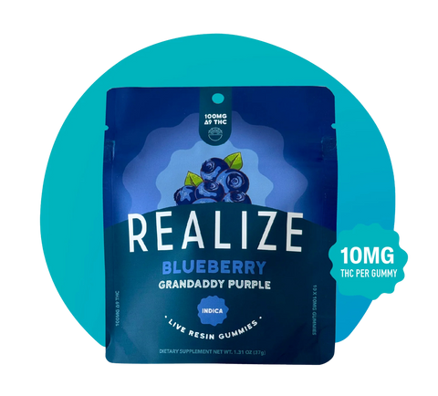 Realize - Live Resin - 100mg Gummies