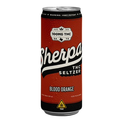 Sherpa - 100mg Seltzer | Blood Orange