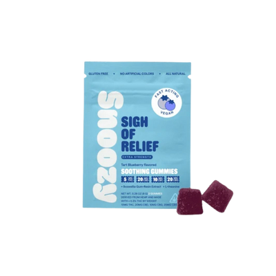 Snoozy Mood Gummies - 2pk - Sigh Of Relief (Indica)
