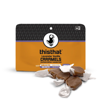 ThisThat - 125mg Caramels | Lavender Vanilla (Indica)