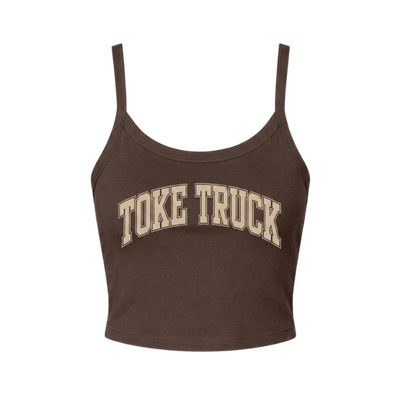 Varsity Tank - Brown