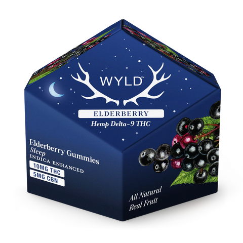 Wyld - 100mg Gummies - Sleep | Elderberry (Indica)